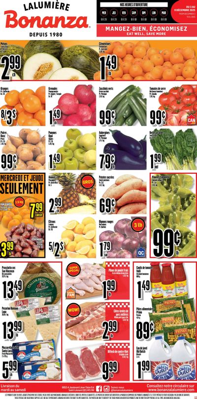 Bonanza Flyer December 3 to 9
