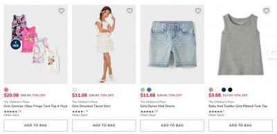 The Children’s Place & Gymboree Canada Cyber Monday Deals Sale 2025: 60% off Almost Everything with Promo Code + Free Shipping