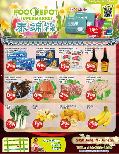 Food Depot Supermarket Flyer June 19 to 25