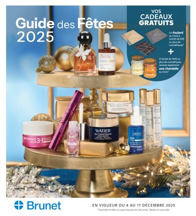 Brunet Holiday Gift Guide December 4 to 17