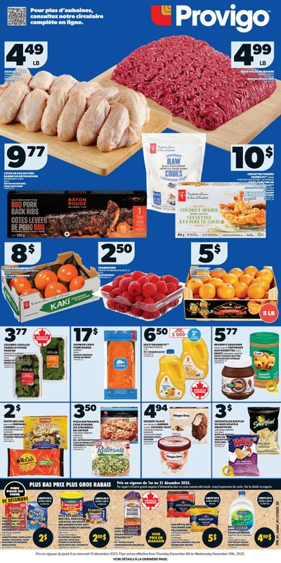 Provigo Flyer December 4 to 10
