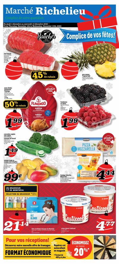 Marche Richelieu Flyer December 4 to 10