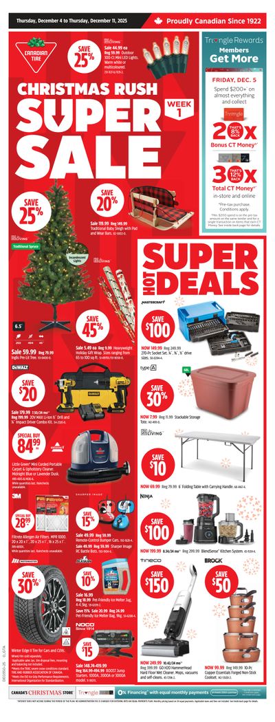 Canadian Tire (ON) Flyer December 4 to 11
