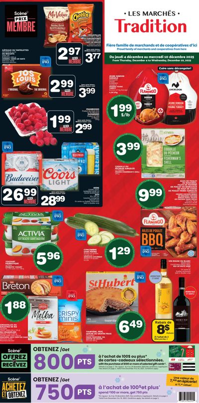 Marche Tradition (QC) Flyer December 4 to 10