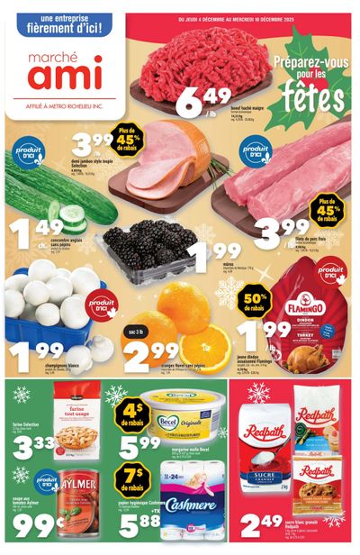 Marche Ami Flyer December 4 to 10