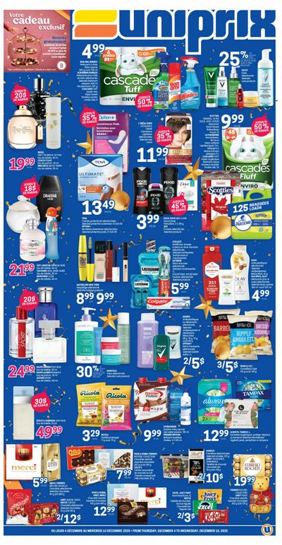 Uniprix Flyer December 4 to 10