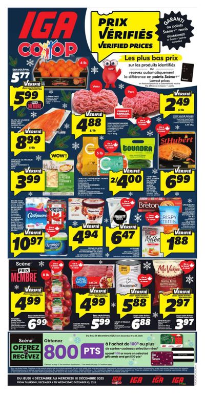 IGA (NB) Flyer December 4 to 10