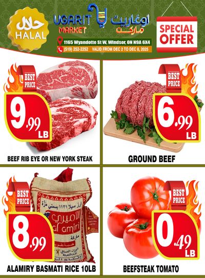 Ugarit Market Flyer December 2 to 8