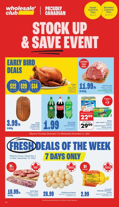 Wholesale Club (ON) Flyer December 4 to 31
