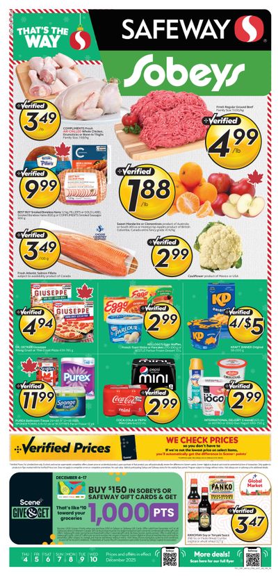Sobeys/Safeway (AB) Flyer December 4 to 10