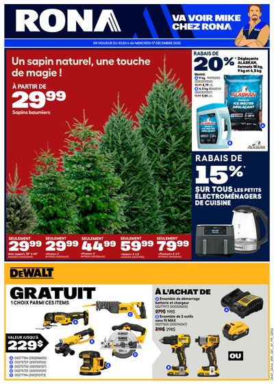 Rona & Rona+ (QC) Flyer December 4 to 17
