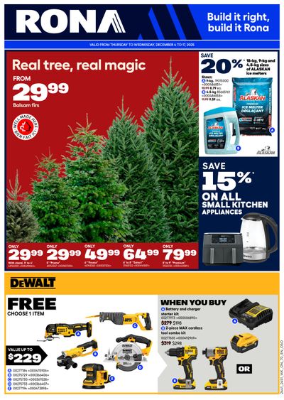 Rona & Rona+ (ON) Flyer December 4 to 17