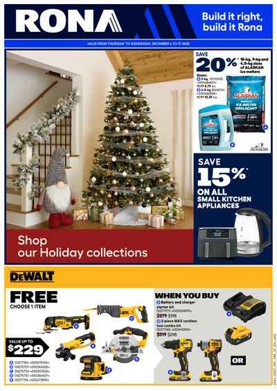 Rona & Rona+ (Atlantic) Flyer December 4 to 17