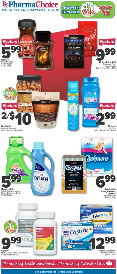 PharmaChoice (ON & Atlantic) Flyer December 4 to 10