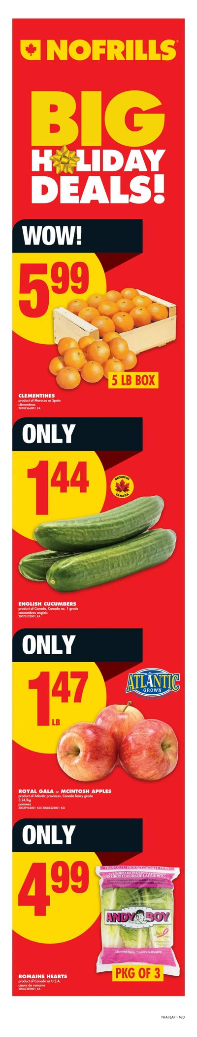 No Frills (Atlantic) Flyer December 4 to 10