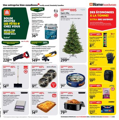 Home Hardware (QC) Flyer December 4 to 17