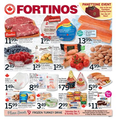 Fortinos Flyer December 4 to 10