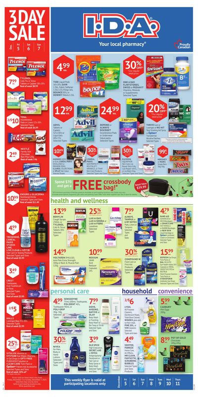 I.D.A. Flyer December 5 to 11