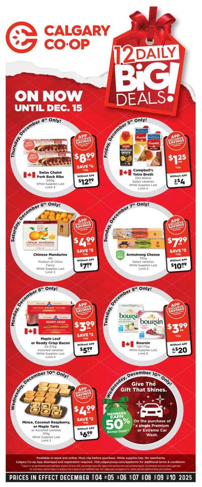 Calgary Co-op Flyer December 4 to 10