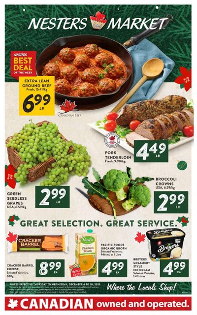 Nesters Market Flyer December 4 to 10