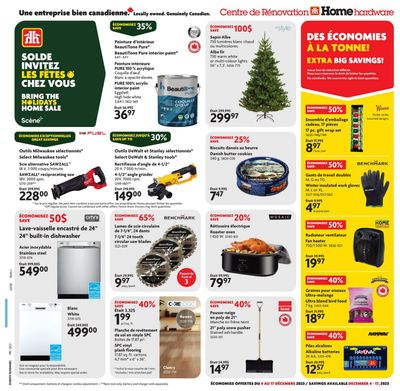 Home Hardware Building Centre (QC) Flyer December 4 to 17