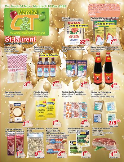 Marche C&T (St. Laurent) Flyer December 4 to 10