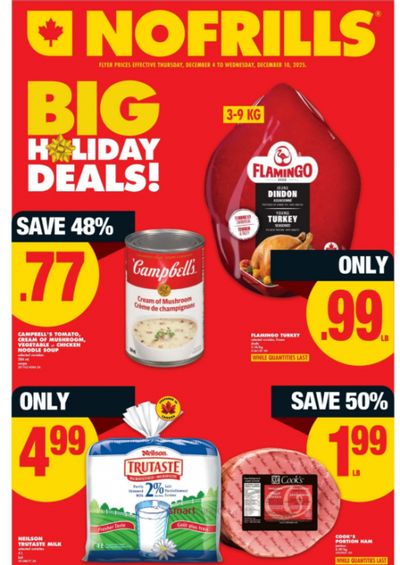 No Frills Ontario Flyer Deals December 4th – 10th