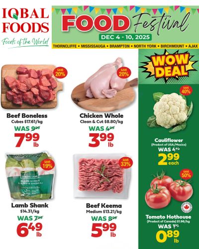 Iqbal Foods Flyer December 4 to 10