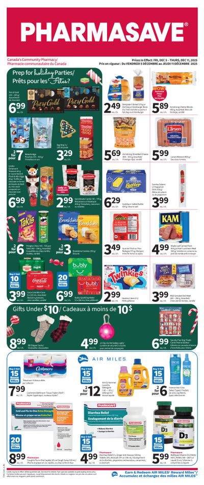 Pharmasave (NB) Flyer December 5 to 11