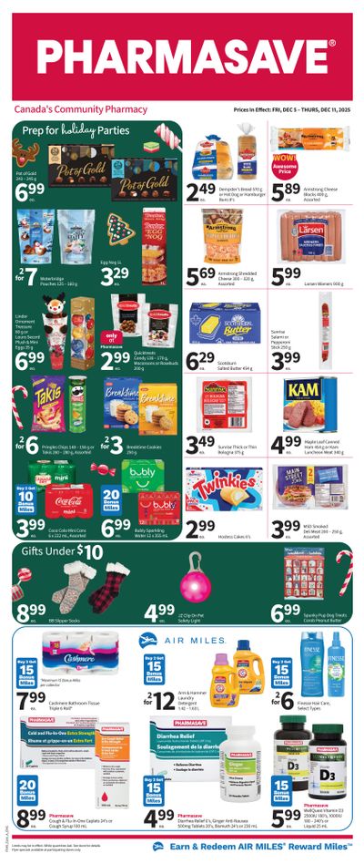 Pharmasave (Atlantic) Flyer December 5 to 11