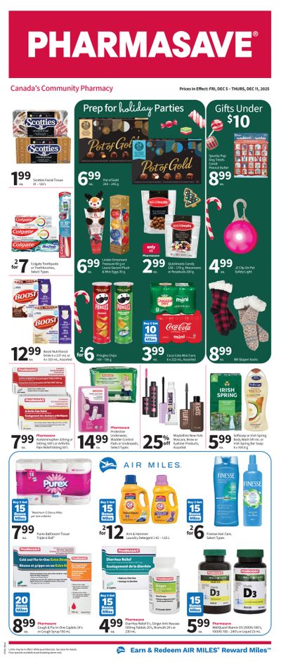 Pharmasave (West) Flyer December 5 to 11