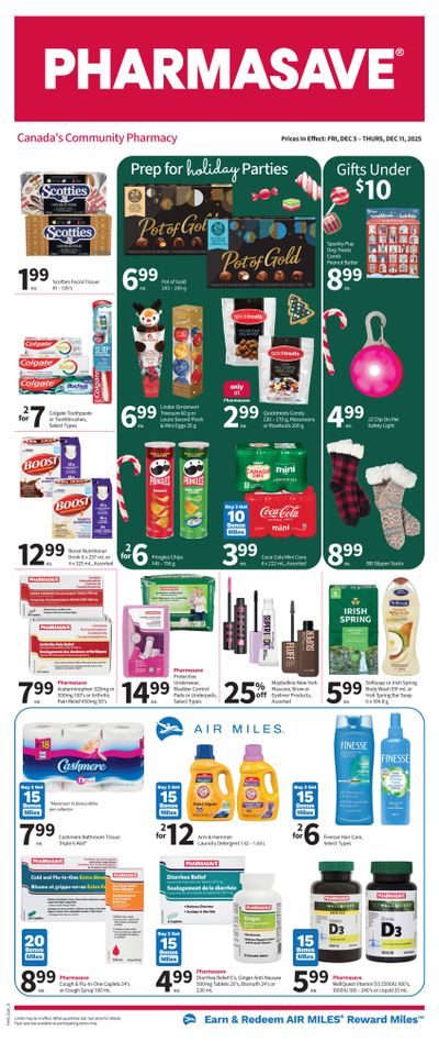 Pharmasave (ON) Flyer December 5 to 11