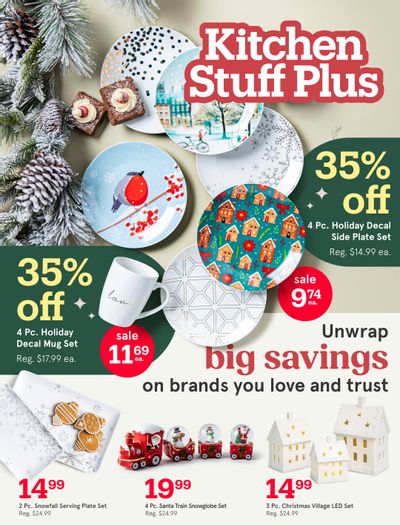 Kitchen Stuff Plus Flyer December 4 to 14