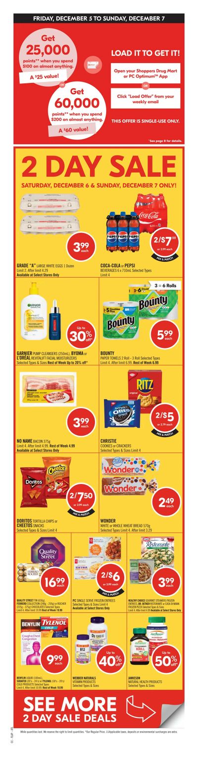 Shoppers Drug Mart (Atlantic) Flyer December 6 to 11