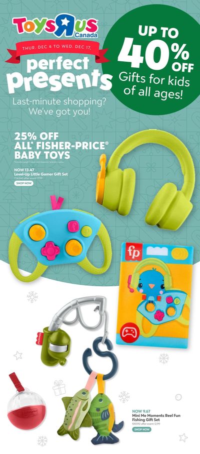 Toys R Us Flyer December 4 to 17