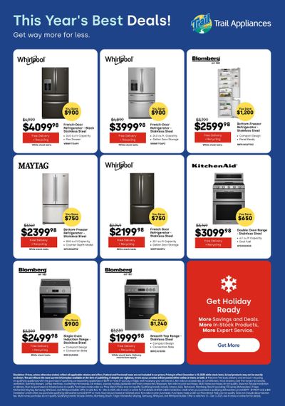 Trail Appliances (BC) Flyer December 4 to 10