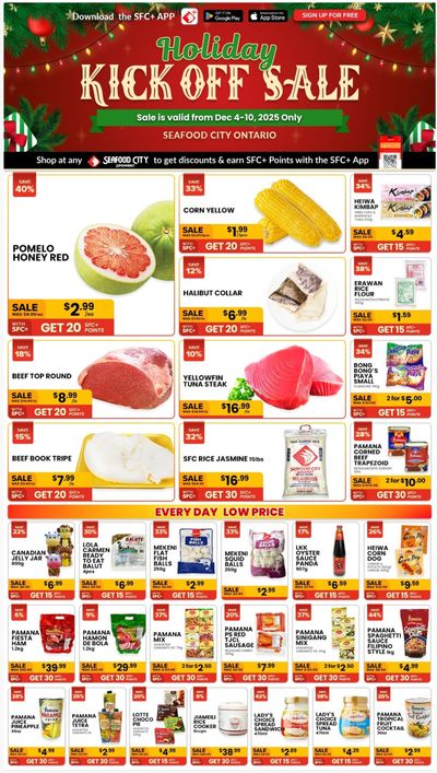 Seafood City Supermarket (ON) Flyer December 4 to 10