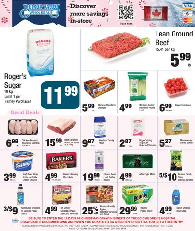 Bulkley Valley Wholesale Flyer December 4 to 10