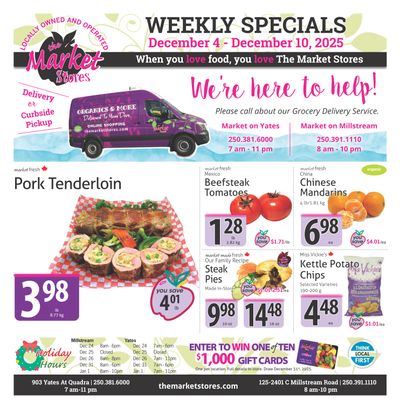 The Market Stores Flyer December 4 to 10