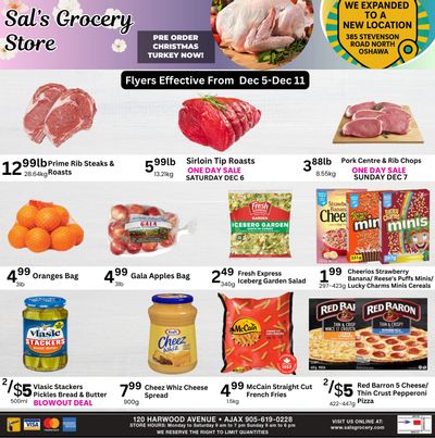 Sal's Grocery Flyer December 5 to 11