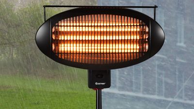 Costway 1500W Electric Patio Heater On Sale for $224.99 at Walmart Canada