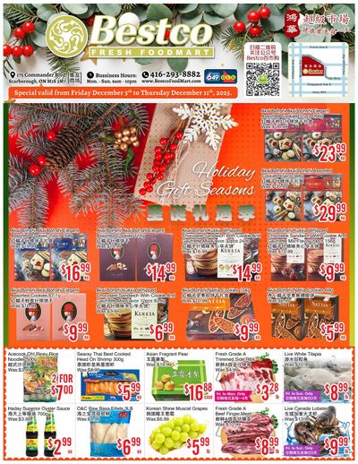 BestCo Food Mart (Scarborough) Flyer December 5 to 11
