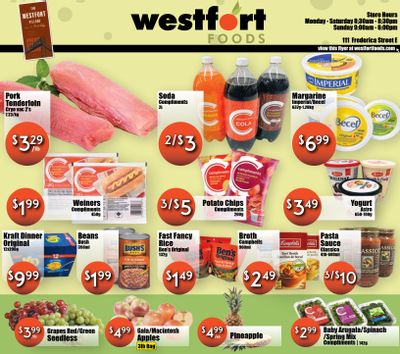 Westfort Foods Flyer December 5 to 11