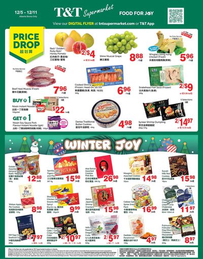 T&T Supermarket (AB) Flyer December 5 to 11