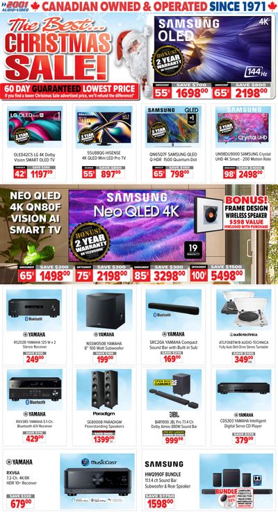 2001 Audio Video Flyer December 5 to 11