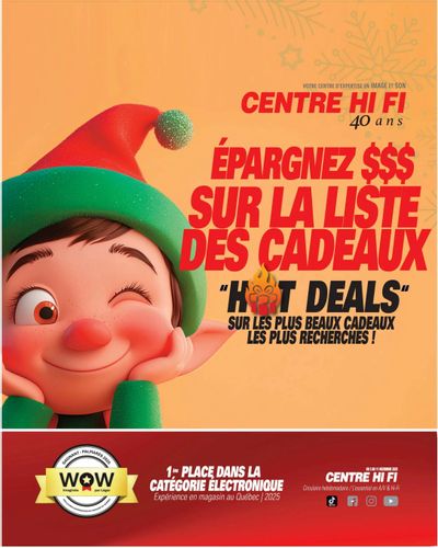 Centre Hi-Fi Flyer December 5 to 11