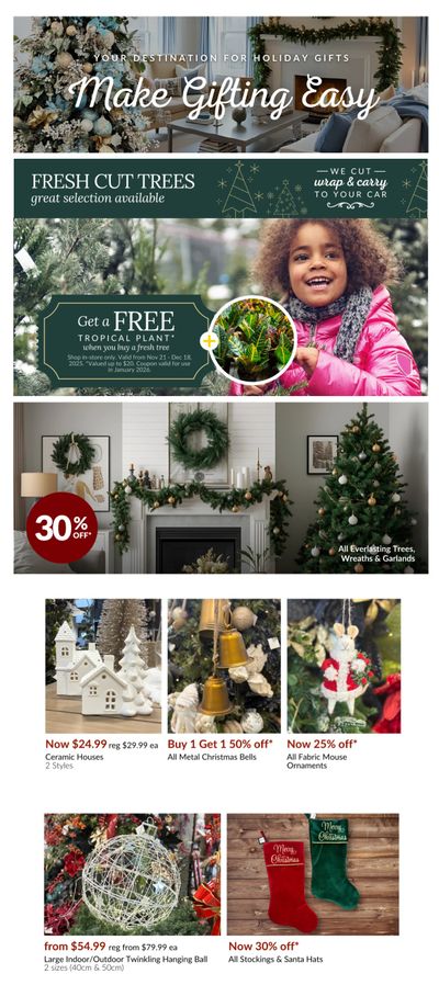 Lakeside Garden Gallery Flyer December 5 to 11
