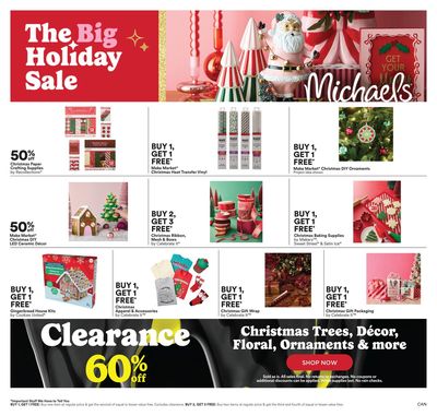 Michael's Flyer December 5 to 11