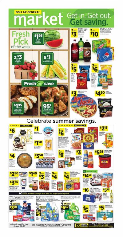 Dollar General Weekly Ad & Flyer June 21 to 27