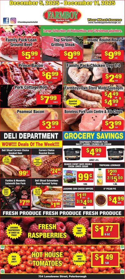 Farmboy Peterborough Flyer December 5 to 11